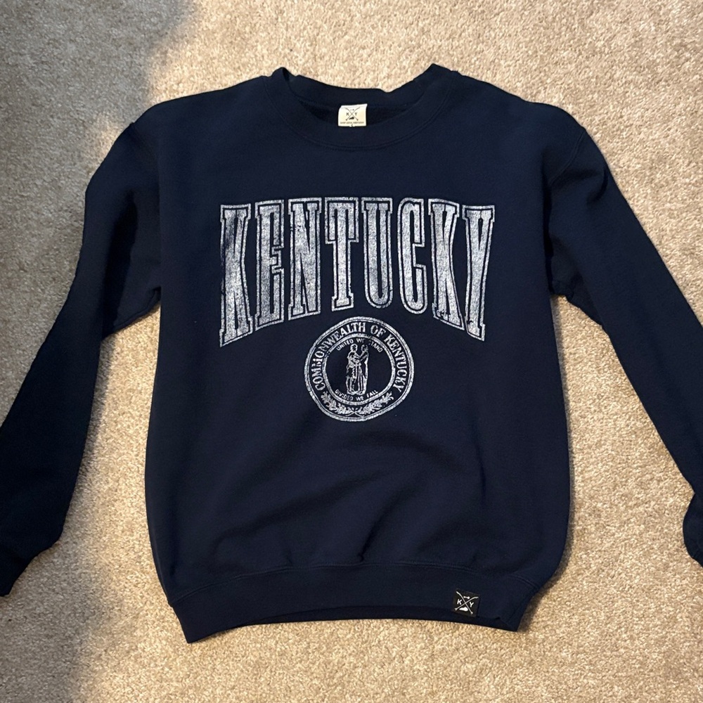 Kentucky Navy Blue Sweater
